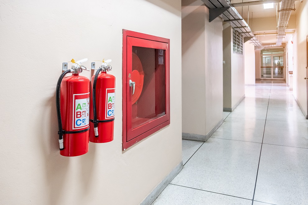 small hospital fire protection