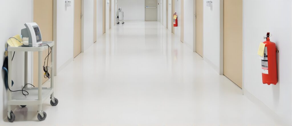 small hospital fire protection